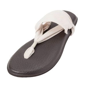 Sanuk Yoga Sling Cream Sandals 8